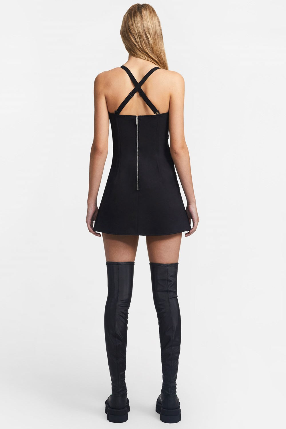 Dion Lee Accordion Pleat Mini Dress ...